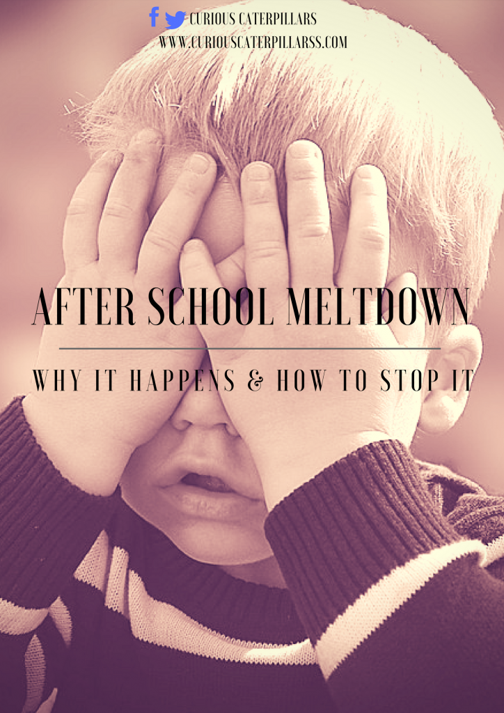 After School Meltdown Why It Happens And How To Handle Them Kidpillar