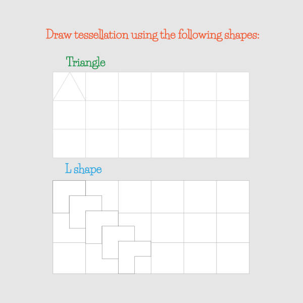 Tessellations STEM Journals: Math Activities for Kids | Spatial reasoning