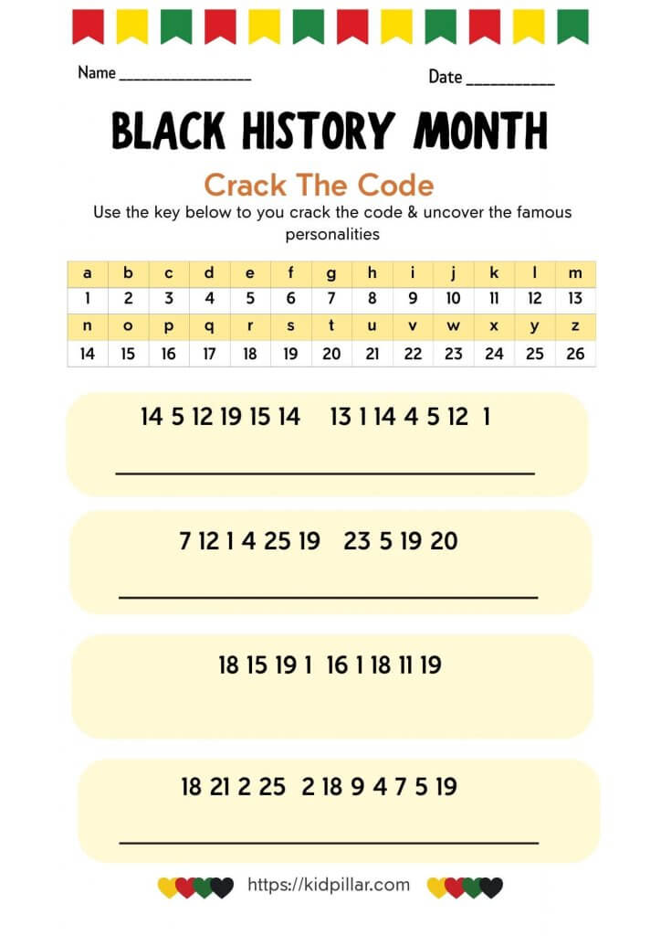 Black History Month Code